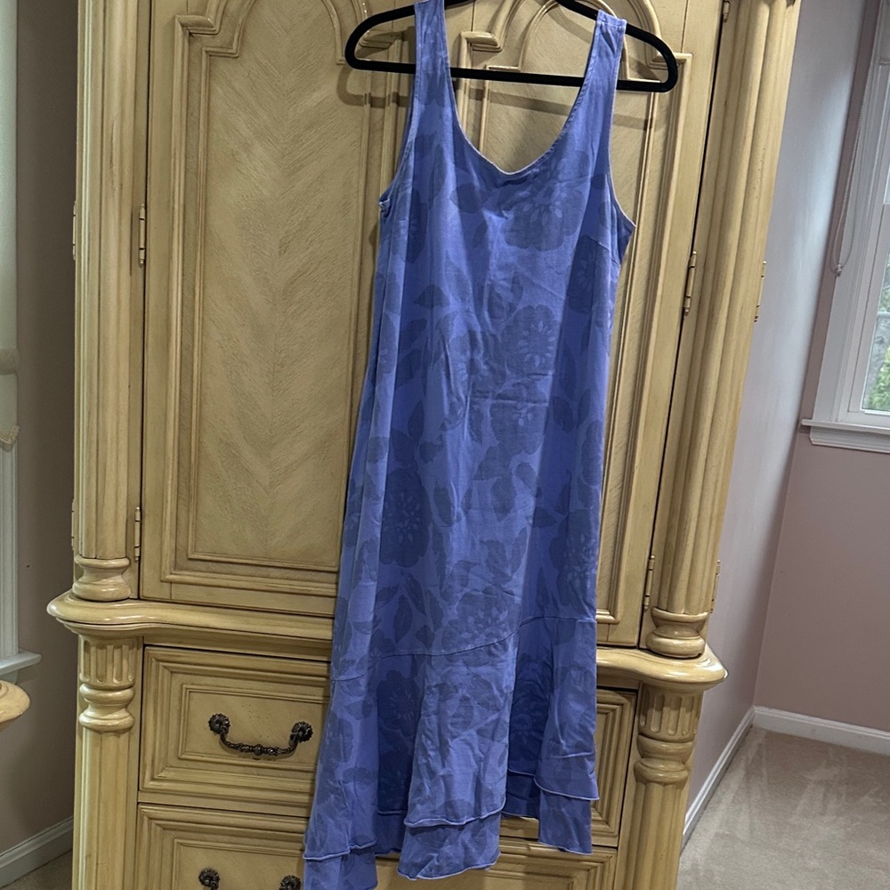 Fresh Produce Blue High Low Dress XL
